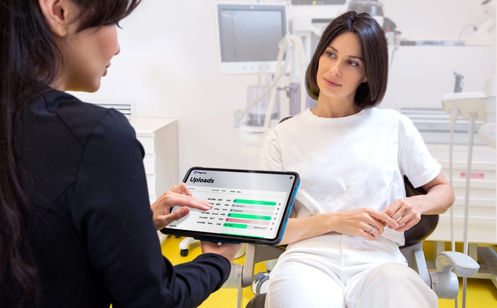 Doctor with the patient